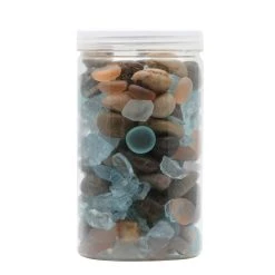 Top 10 ⭐ 8 Pack: Mixed Glass & Stone Pebbles By Ashland™ 🌟 -Ashland Sales 10556678 1