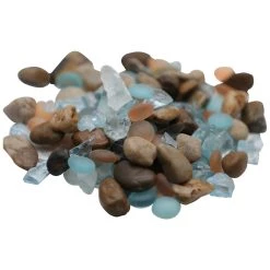 Promo ✨ Mixed Glass & Stone Pebbles By Ashland™ 🤩