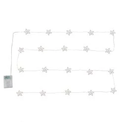 Coupon 🥰 12 Pack: 10ft. Warm White Wired Star LED String Lights by Ashland™ 🛒