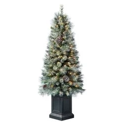Buy 🌟 4.5ft. Pre-Lit Baywood Artificial 🔔 Christmas Tree, Clear Lights by Ashland® 🔔