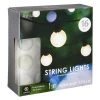 Budget ⭐ 16ct. Frosted Globe String Lights by Ashland™ 👍 -Ashland Sales 10561984 30