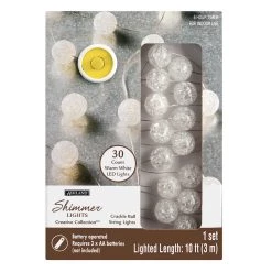 Cheap π₯° 30ct. Crackle Ball LED String Lights by Ashland™ π 7 Cheap π₯° 30ct. Crackle Ball LED String Lights by Ashland™ π -Ashland Sales 10561992 1