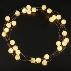 Cheap 🥰 30ct. Crackle Ball LED String Lights by Ashland™ 👏