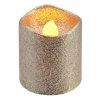 Flash Sale 😀 Champagne Glitter LED Votive Candles By Ashland® 12ct. ✔️ -Ashland Sales 10562377