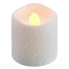 Deals 🎁 White Glitter LED Votive Candles By Ashland® 12ct. ⌛ -Ashland Sales 10562378