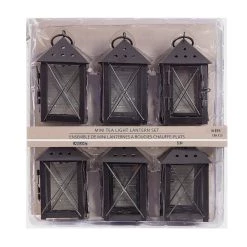 Cheap 🥰 5" Mini Tea Light Lanterns, 6ct. by Ashland® 🔔 -Ashland Sales 10569381 1