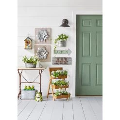 Cheap 🤩 Small Dark Galvanized Metal Oblong Planter By Ashland® ⌛ -Ashland Sales 10573718 4