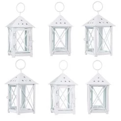 Cheap ⌛ White Mini Lanterns by Ashland® 🔔 -Ashland Sales 10579321 2