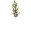 Wholesale 👏 12 Pack: Burgundy Berry Stem with Leaves by Ashland® 🔥 -Ashland Sales 10626463 1