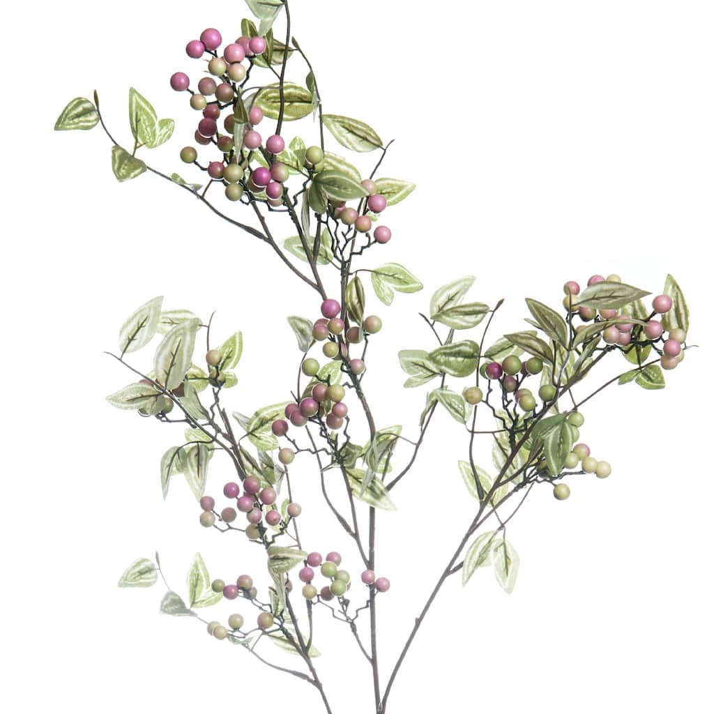 Hot Sale π 8 Pack: Green Berry Stem with Leaves by Ashland® π 4 Hot Sale π 8 Pack: Green Berry Stem with Leaves by Ashland® π - Image 2