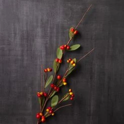 Brand new 👏 Orange & Yellow Berry Branch Stem by Ashland® 😍 -Ashland Sales 10626487 22