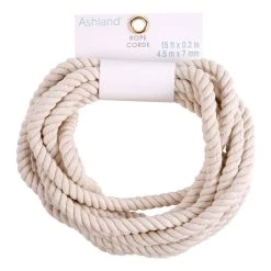 Budget 😍 12 Pack: 15ft. Ivory Rope by Ashland® 🥰