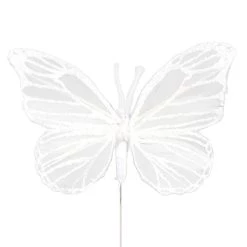 Wholesale ⭐ 8.6" White Feather Butterfly by Ashland® ⭐ -Ashland Sales 10627155 3