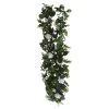 Outlet 👏 12 Pack: 6ft. White Rose Foliage Garland by Ashland® 🤩 -Ashland Sales 10627257 1