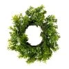 Outlet 🌟 9" Green Mini Boxwood Wreath with Flowers by Ashland® 😀 -Ashland Sales 10628624