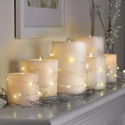 Budget 🎉 40ct. Warm White Gold Pearl LED String Lights by Ashland® 😍 -Ashland Sales 10632035 4