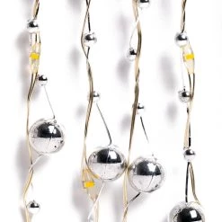 Best reviews of 👍 40ct. Warm White Silver Pearl LED String Lights by Ashland® 🔥 -Ashland Sales 10632036 5