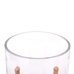 Discount ⌛ Glass Candle Holder with Wood Base by Ashland® 💯 -Ashland Sales 10633855 3