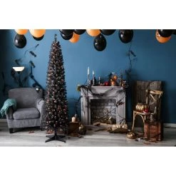 Best deal ✨ 6ft. Pre-Lit Shiny Black Pencil Tree, Clear Lights by Ashland® ⭐ 9 Best deal ✨ 6ft. Pre-Lit Shiny Black Pencil Tree, Clear Lights by Ashland® ⭐ -Ashland Sales 10633874 4