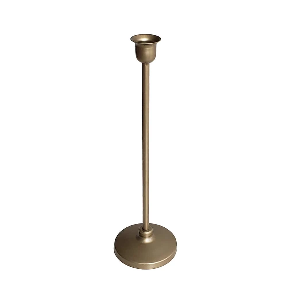 Wholesale 🛒 Gold Metal Taper Candle Holder by Ashland® ❤️ 5 Wholesale 🛒 Gold Metal Taper Candle Holder by Ashland® ❤️ - Image 3