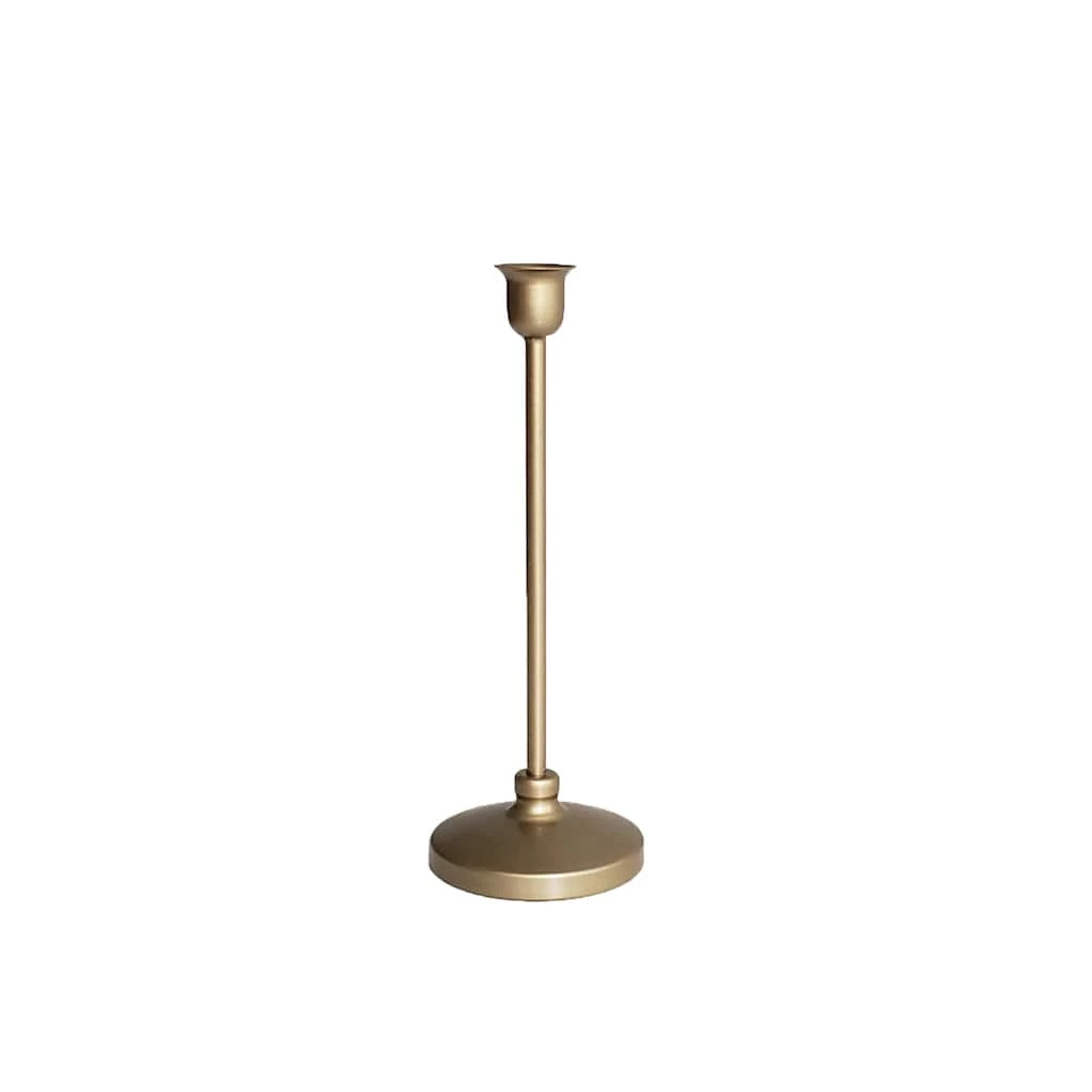 Best Pirce 🤩 Gold Metal Taper Candle Holder by Ashland® 🥰 3 Best Pirce 🤩 Gold Metal Taper Candle Holder by Ashland® 🥰