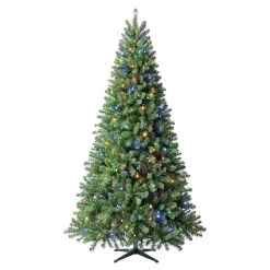 Cheapest 🔥 7.5ft. Pre-Lit Whistler Pine Artificial 🎄 Christmas Tree, Color Changing LED Lights by Ashland® ❤️
