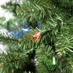 Cheapest 🔥 7.5ft. Pre-Lit Whistler Pine Artificial 🎄 Christmas Tree, Color Changing LED Lights by Ashland® ❤️ -Ashland Sales 10635064 17