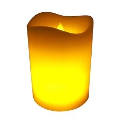 Brand new π 3" x 4" LED Flame Pillar Candle by Ashland® β€οΈ