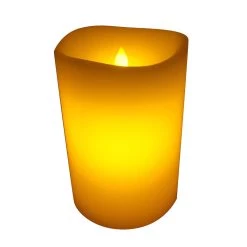 Deals 🤩 4" x 6" LED Flame Pillar Candle by Ashland® 😍 -Ashland Sales 10637859 2