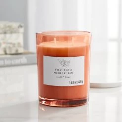 Outlet 🌟 Peony & Rose 2-Wick Jar Candle by Ashland® 🥰 -Ashland Sales 10638399 20