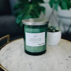 Best deal ❤️ 8 Pack: Eucalyptus & Sage 2-Wick Jar Candle by Ashland® 👏 -Ashland Sales 10638407 2 1