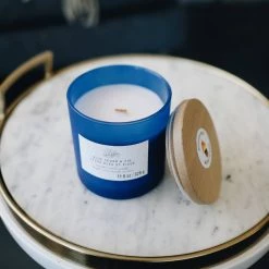 Top 10 😀 8 Pack: Blue Cedar & Fig Wooden Wick Jar Candle by Ashland® 🥰 -Ashland Sales 10638432 2 1