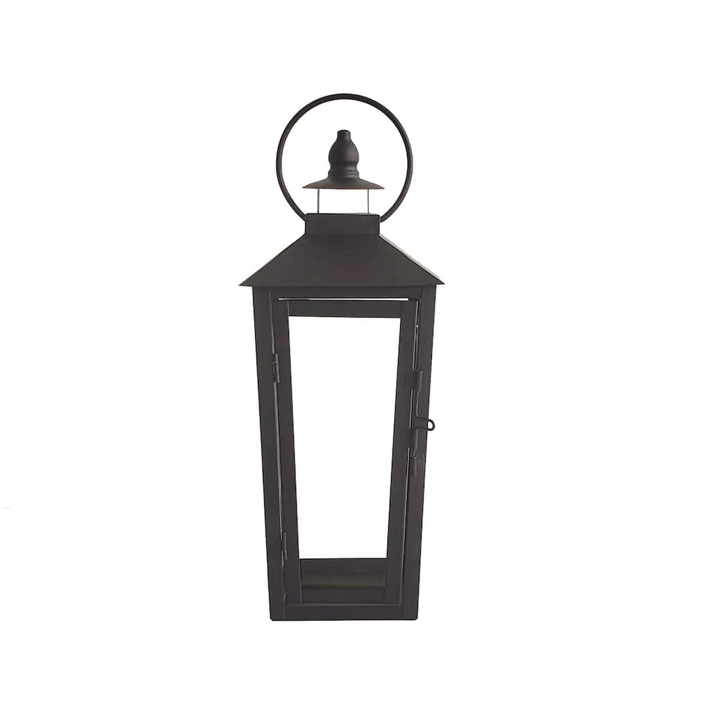 Deals 👍 12.2" Black Metal Lantern by Ashland® 😍 3 Deals 👍 12.2" Black Metal Lantern by Ashland® 😍