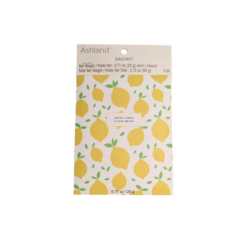 Best deal 🔥 12 Packs: 3 ct. (36 total) Meyer Lemon Scented Sachets by Ashland® 👍 3 Best deal 🔥 12 Packs: 3 ct. (36 total) Meyer Lemon Scented Sachets by Ashland® 👍
