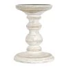 Best Pirce ✔️ 6 Pack: 6" Whitewashed Wood Carved Pillar Candle Holder by Ashland® 💯 -Ashland Sales 10639294 1 1