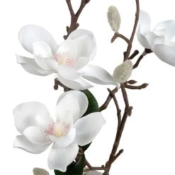 Budget 😉 12 Pack: White Magnolia Branch Spray by Ashland® ❤️ -Ashland Sales 10648839 2