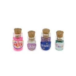 Hot Sale ✔️ 12 Pack: Mini Glass Glitter Bottle Set by Ashland® 🎉 -Ashland Sales 10661516 2 1