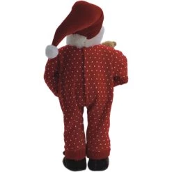 Discount 🎁 18" Santa in Red Pajamas with Teddy Bear by Ashland® 🌟 -Ashland Sales 10670914 3