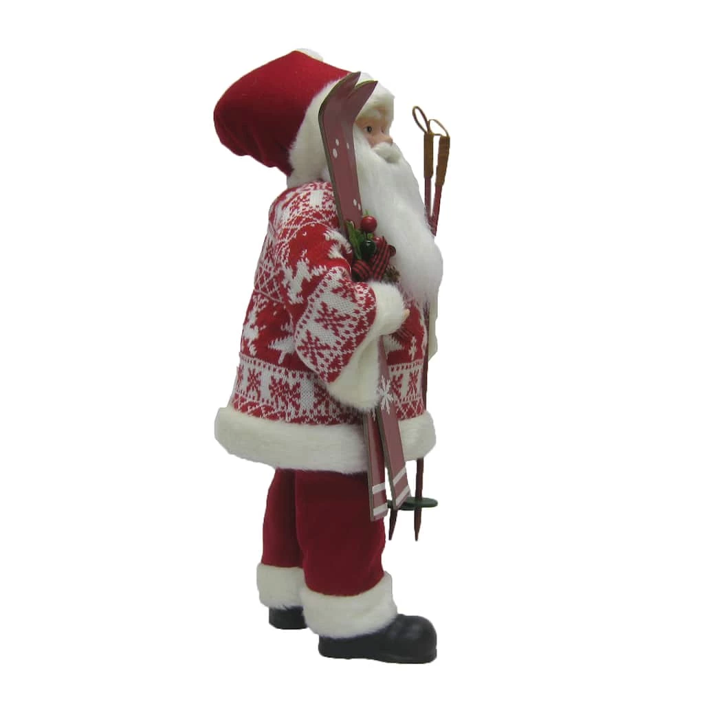 Buy 🎉 18" Santa in Red Sweater with Skis by Ashland® 💯 4 Buy 🎉 18" Santa in Red Sweater with Skis by Ashland® 💯 - Image 2