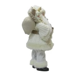Brand new 🎉 18" Santa in White Knit Fur Robe with Gifts by Ashland® 😍 -Ashland Sales 10670919 2