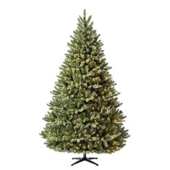 Promo 🛒 7.5ft. Pre-Lit Aspen Pine Quick Set® Artificial 🎄 Christmas Tree, Warm White LED Lights by Ashland® 🥰