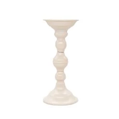 Deals 🤩 Cream Metal Pillar Candle Holder by Ashland® 🎉
