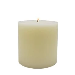 Outlet 🥰 4" x 4" Ivory Pillar Candle by Ashland® ❤️ 9 Outlet 🥰 4" x 4" Ivory Pillar Candle by Ashland® ❤️ -Ashland Sales 10671538 3