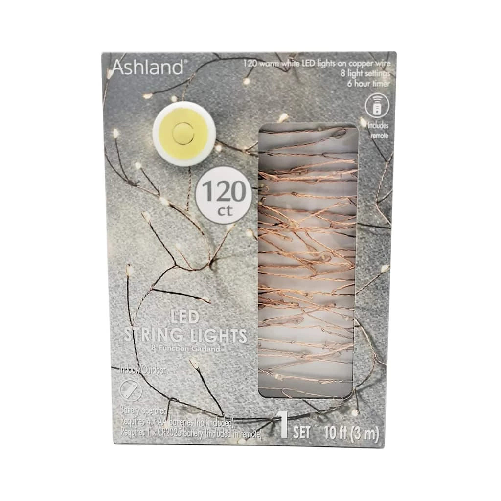 Best Sale ✨ 8 Pack: 120ct. Warm White LED Copper String Lights Garland by Ashland® 👍 3 Best Sale ✨ 8 Pack: 120ct. Warm White LED Copper String Lights Garland by Ashland® 👍