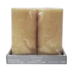 Wholesale ✔️ 6 Packs: 2 ct. (12 total) 2.95" x 6" Scented Pillar Candles by Ashland® 🧨