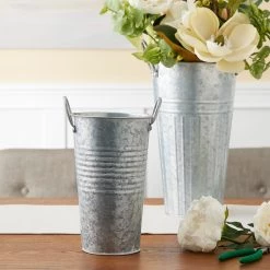 Best deal ❤️ 10" Whitewashed Galvanized French Bucket by Ashland® 🛒 -Ashland Sales 10671580 20