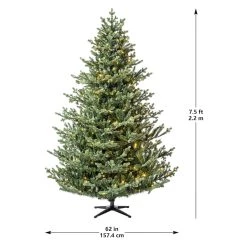 Hot Sale 😍 7.5ft. Pre-Lit Balkan Spruce Quick Set® Artificial 🔔 Christmas Tree, Color-Changing LED Lights by Ashland® 🤩 -Ashland Sales 10671960 22