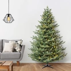 Hot Sale 😍 7.5ft. Pre-Lit Balkan Spruce Quick Set® Artificial 🔔 Christmas Tree, Color-Changing LED Lights by Ashland® 🤩 -Ashland Sales 10671960 25