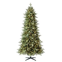 Promo 💯 7ft. Pre-Lit Denison Slim Fir Artificial 🎅 Christmas Tree, Fairy Warm White LED Lights by Ashland® 🥰