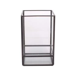 Coupon π 6.5" Square Glass Candle Terrarium by Ashland® π―